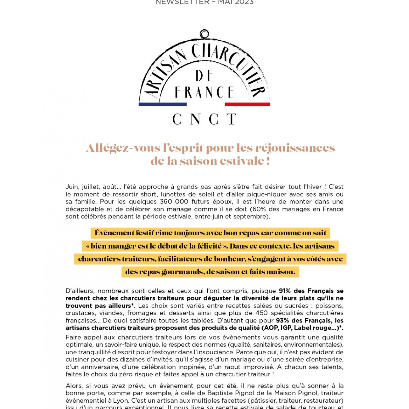 Newsletter été 2023 CNCT page 1